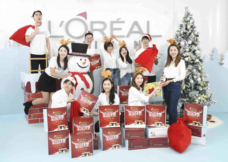 台灣萊雅相信有聖誕老人 員工11年來共捐出超過6,600份聖誕禮物給偏鄉弱勢學童，累積高度達七座巴黎鐵塔