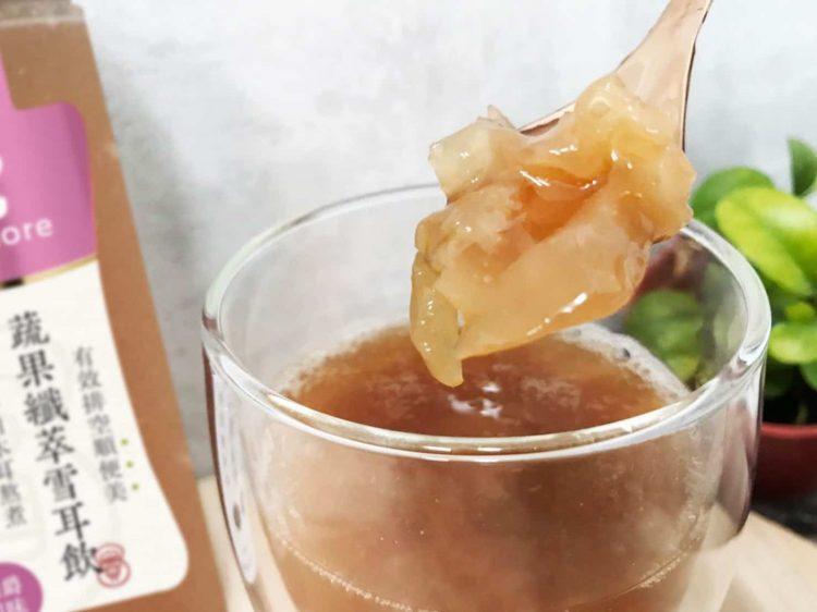 8more新品「蔬果鮮萃雪耳飲」可補充豐富膳食纖維及膠質