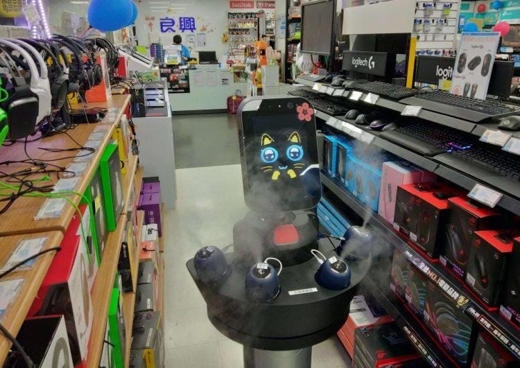 良興防疫機器人消毒