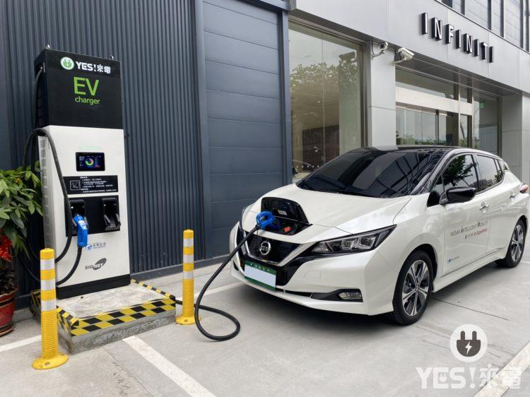 為台灣充電設備再添生力軍，電動車充電產業龍頭『YES!來電』導入電動四輪日規CHAdeMo快充站，為各類業者打造的充電解決方案，實現電動車充電友善環境