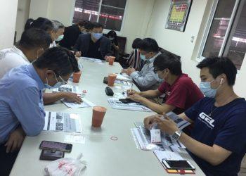 五月二十日中辦郭主任與物流廠商討論合作事宜