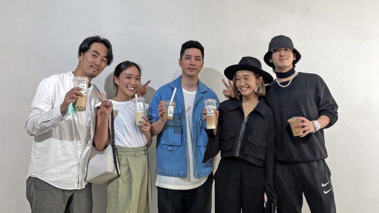 (左起) VACANZA老闆 徐亦知、VACANZA老闆娘趙宇葶、KlassiC. 老闆陳銳、藝人Lulu、藝人吳思賢