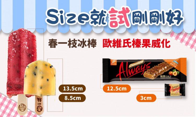 「試」量商機正夯，業者推出更能滿足消費者需求的商品尺寸