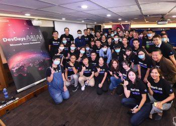 【新聞圖片一】第二屆Microsoft Teams Hackathon圓滿落幕，共計14個隊伍、近百名參賽者熱情參與，積極挖掘工作痛點，打造最適合的解決方案 (2)