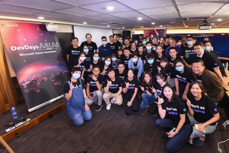 【新聞圖片一】第二屆Microsoft Teams Hackathon圓滿落幕，共計14個隊伍、近百名參賽者熱情參與，積極挖掘工作痛點，打造最適合的解決方案 (2)