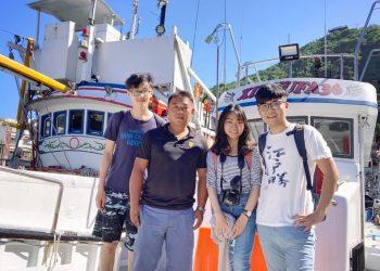 參訪新漁發一支釣船長阿杰哥的船