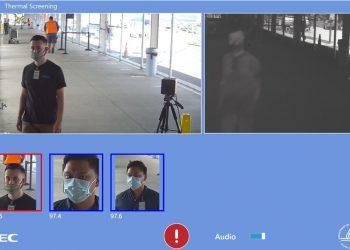 新聞照片_夏威夷機場採用NEC熱感溫度檢測設備與人臉辨識技術