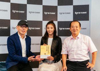 《小設計公司的生存之道》新書座談會。(左起)作者陳鶴元設計師、前主播蔡季伶、陳德忠醫師