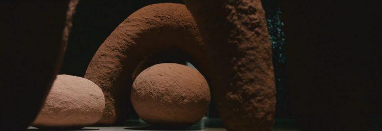 展覽現場雕塑代表-洪水過後的新生