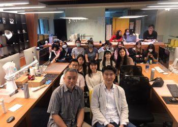 聖約翰科大創意設計系與日本靜岡理工科大師生進行國際交流。