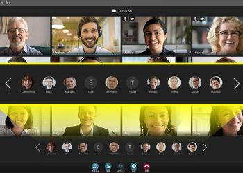 【2020.12.25訊連科技新聞圖】訊連科技U會議推出6.5版更新 支援200位與會者同時參與大型線上會議與遠距教學