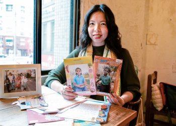 台灣世界展望會資助人楊永苓小姐於2011年開始加入「資助兒童計畫」，一路陪伴來自印度的女孩成長至今。（照片台灣世界展望會提供）