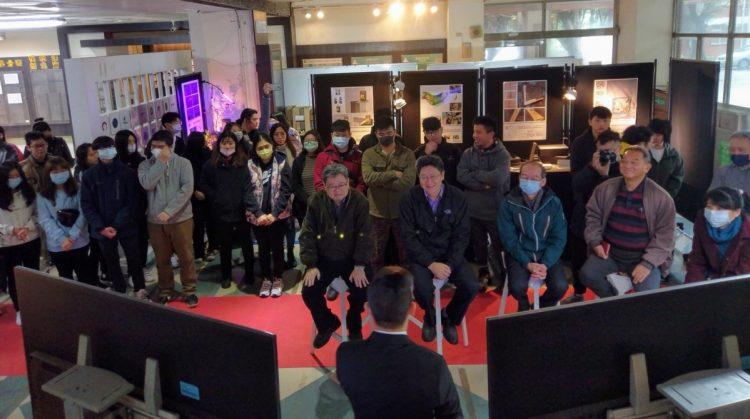 聖約翰科大創意設計系舉辦一年一度的期末展。