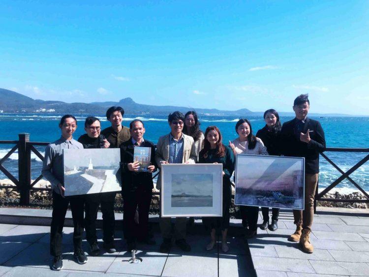 初秋.寫意：馥蘭朵墾丁-台師大美術系黃進龍師生創作展於馥蘭朵墾丁渡假酒店熱烈展出