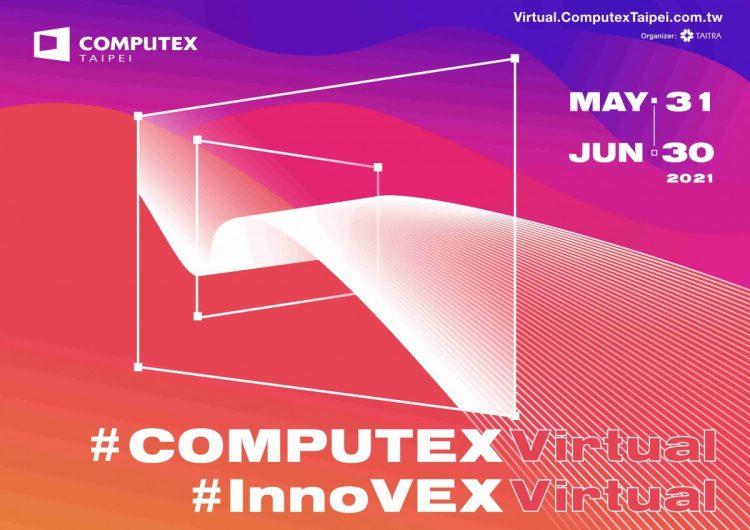 【圖說】#COMPUTEXVirtual將於5月31日至6月30日展開為期一個月的線上展，並同場加映#InnoVEXVirtual線上展，以「虛擬展示」、「前瞻趨勢」、「商機媒合」、「精準推薦」為四大特色與重點