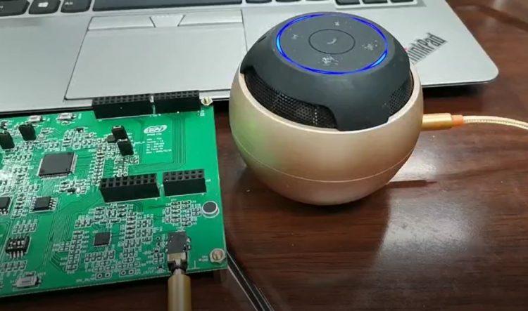 大聯大世平推出基於NXP i.MXRT1010的音樂播放機解決方案的展示板圖