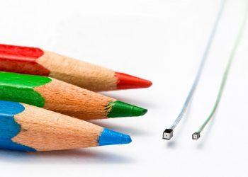 NanEyeM的面積僅1mm2，是市場上醫療內視鏡最小的全數位輸出攝影鏡頭模組 (Large)