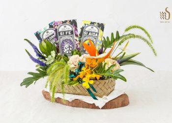 味覺南國頂級巧克力x花藝精品禮盒1