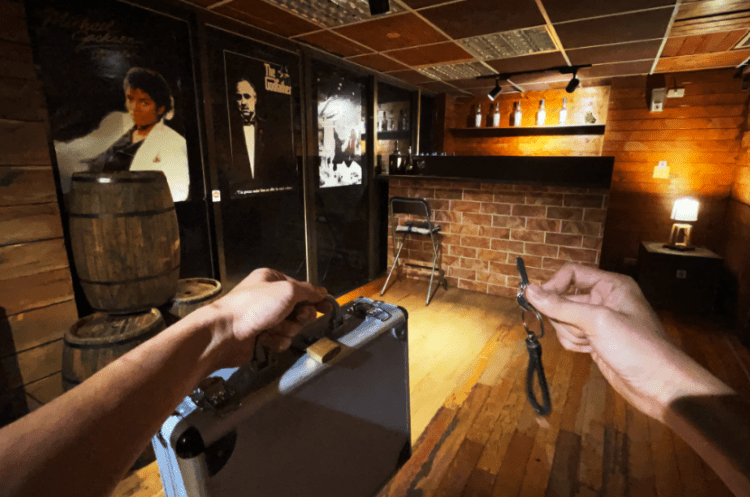 線上密室遊玩畫面