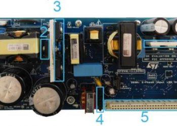 圖示1-大聯大友尚基於ST產品推出的LED數位電源方案的展示板圖
