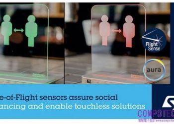 圖示2-大聯大友尚基於ST產品的社交距離感測器方案的實體圖