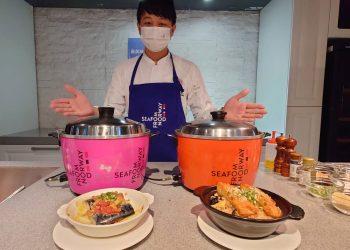 【挪威海產推廣協會新聞圖片一】一指神功 挪威鮭魚鯖魚電鍋食譜分享