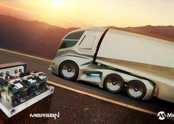 Microchip_Mersen E-truck PR image_M