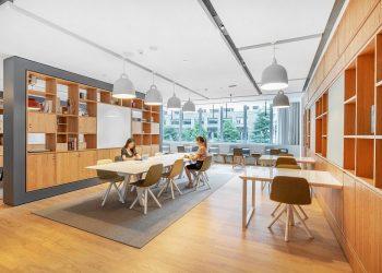 （圖）Spaces宏盛IFC中心的共享辦公空間