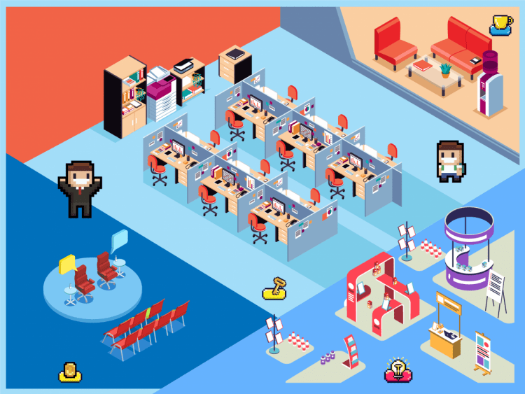 360d才庫事業群年末感恩派對圓滿落幕，未來規劃將Gather Town運用在更多活動上。