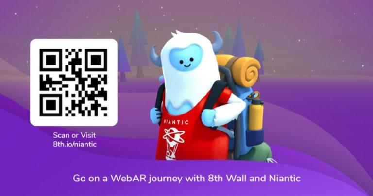 【Niantic 新聞照片】Go on a WebAR journey with 8th Wall and Niantic