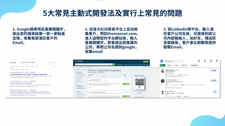 常見主動開發法
