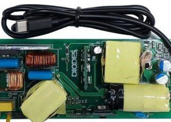 圖示1-大聯大友尚基於Diodes產品的130W ACF氮化鎵NB PD電源適配器方案的展示板圖