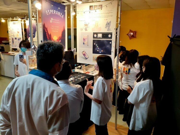 聖約翰科大多媒體設計系第3屆畢業展，展現設計美學與資訊科技的結合。