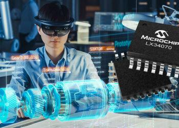 Microchip LX34070電感式位置感測器_M