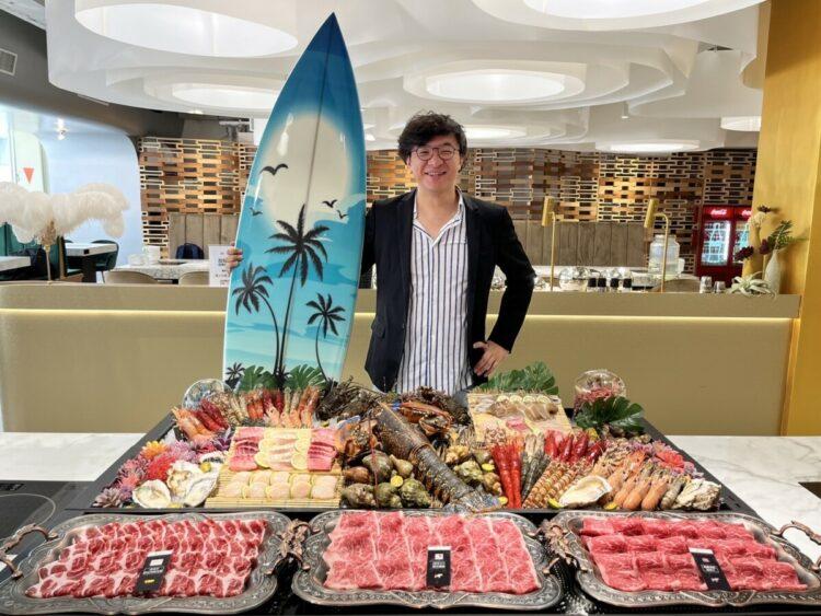 浮誇豐盛海鮮拼盤