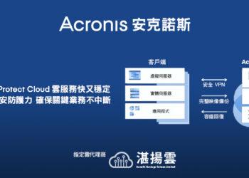 20220621-Acronis Cyber Protect Cloud 雲服務快又穩定  協助企業提升資安防護力 確保關鍵業務不中斷(iThome)