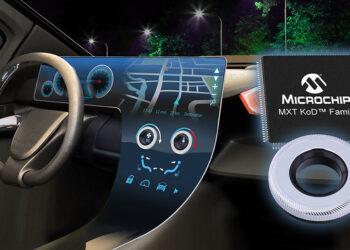 Microchip全新maXTouch®顯示幕旋鈕（KoD™）觸摸控制器系列產品_M