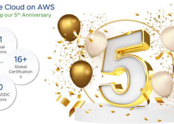 VMware Cloud on AWS 5th Anniversary