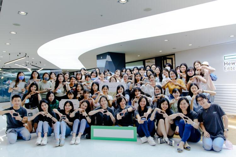 圖說：HPE日前舉辦Girls X Technology活動，邀請頂尖大學的STEM女同學一同探索HPE在台研發、業務與採購重鎮。