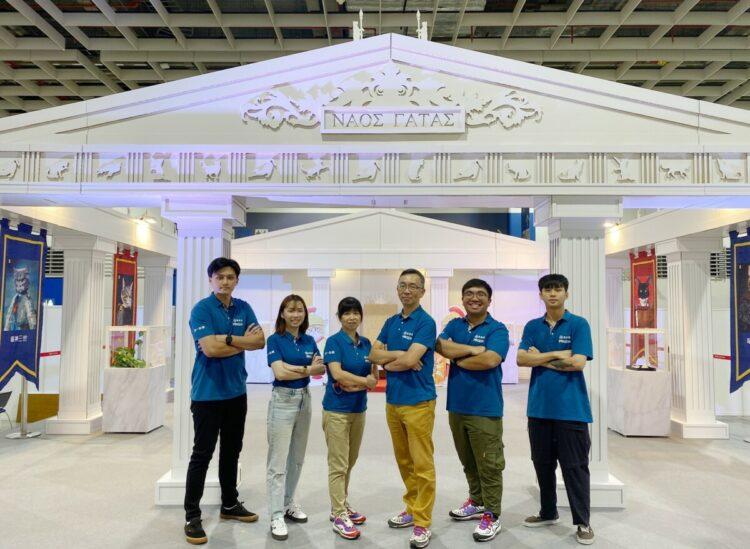 環保熱潮夯！台灣蜂巢紙家具品牌全紙「綠色攤位」備受矚目