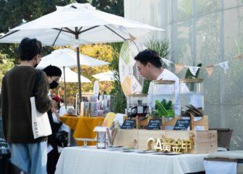 保健品牌GA黃金甲於 EO市集擺攤，宛如甜點的產品超級吸睛