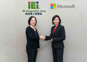 【新聞照片一】威強電集團攜台灣微軟翻新數位架構 以簡馭繁跨越組織溝通疆界