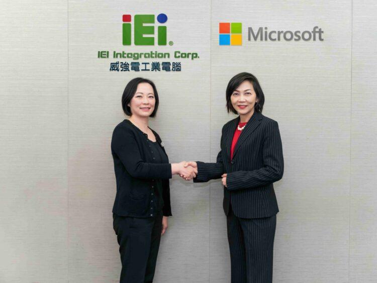 【新聞照片一】威強電集團攜台灣微軟翻新數位架構 以簡馭繁跨越組織溝通疆界