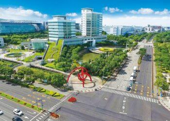 (中科管理局提供)台中科學園區實景。