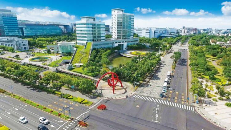 (中科管理局提供)台中科學園區實景。
