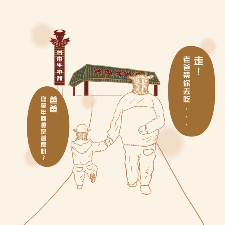 台中牛排館提供