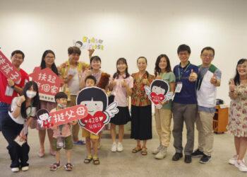 南台中家扶首次以沉浸式體驗遊戲宣傳兒童保護，參加者都很有收穫。(南台中家扶提供)