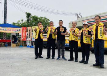 台灣大車隊響應今年大甲媽祖遶境活動，並於台中祈福站首創免費接送服務。