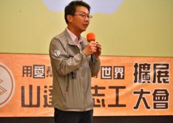 許智傑立委分享勉勵與會的人員