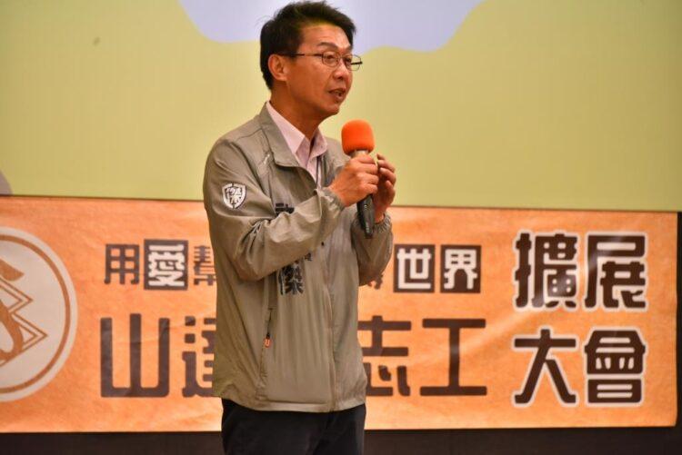 許智傑立委分享勉勵與會的人員